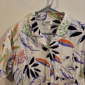 Men's Multicolor Patterned Shirt